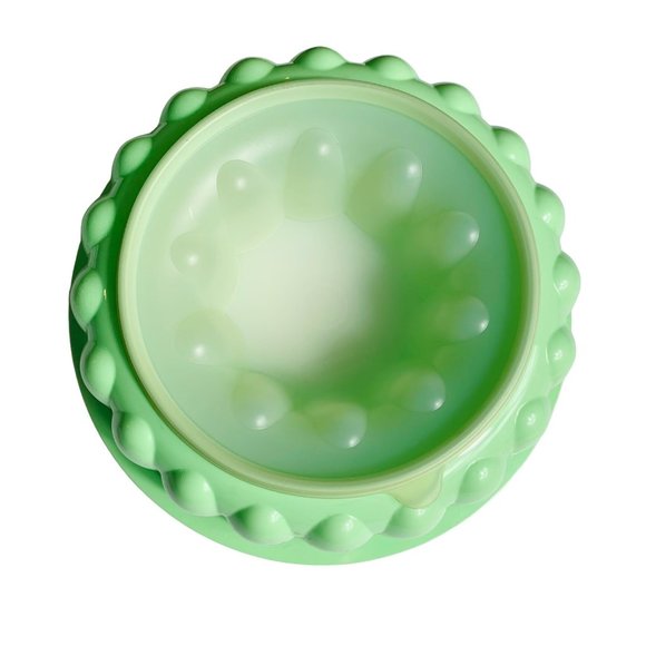 VTG Tupperware Jello Ring Mint Green Jell-O Mold With Lid 9" Party Cater Holiday - Picture 4 of 10